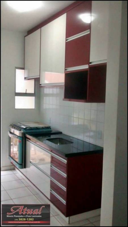 Cozinha Planejada Apartamento Pequeno Preço Paulínia - Cozinha Planejada com Bancada