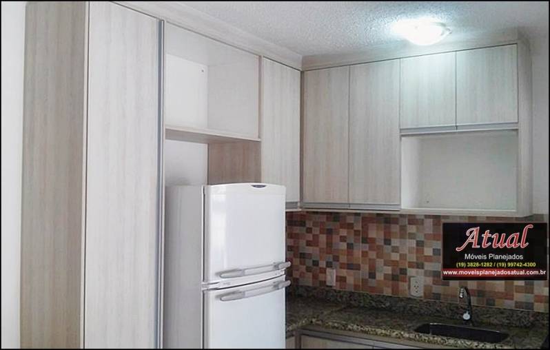 Cozinhas Planejadas de Apartamento Pequeno Sorocaba - Cozinha Planejada com Ilha