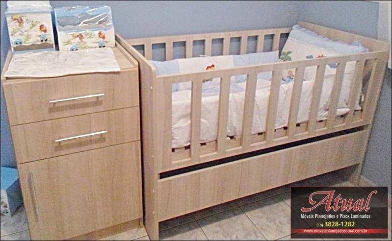 Dormitório Planejado para Bebê Limeira - Dormitório Planejado Pequeno